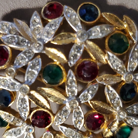 Vintage Sphinx of England Christmas Tree Brooch Pin - Picture 4 of 5